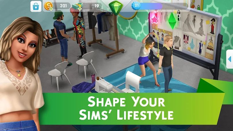 Hình ảnh The Sims Mobile MOD Vô Hạn Tiền