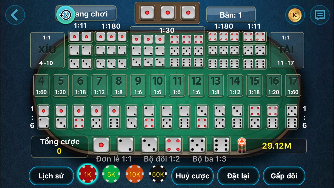 Tài Xỉu  - Game Casino W88 hot nhất